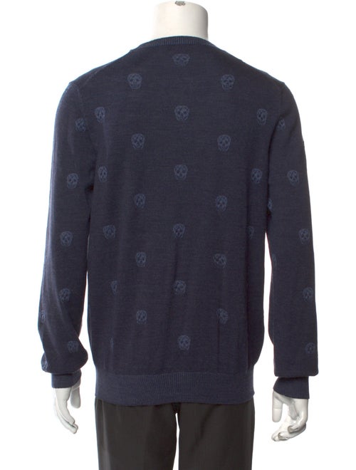 Alexander McQueen Skull Wool Pullover