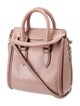 Alexander McQueen Embossed Leather Top Handle Bag