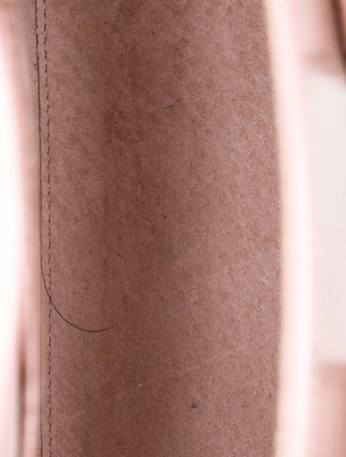 Alexander McQueen Embossed Leather Top Handle Bag