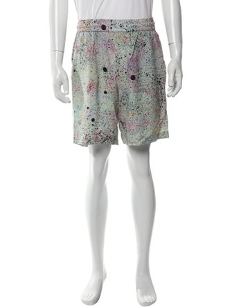 Alexander McQueen Printed Jogger Shorts