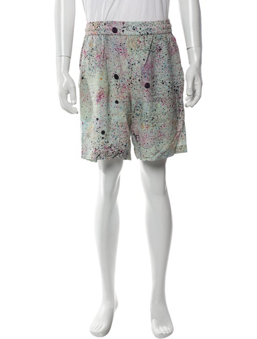 Alexander McQueen Printed Jogger Shorts