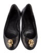 Alexander McQueen Skull Leather Ballet Flats