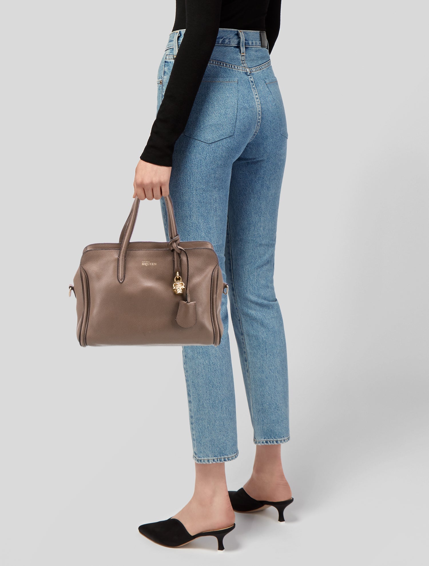 Alexander McQueen Skull Top Handle Bag