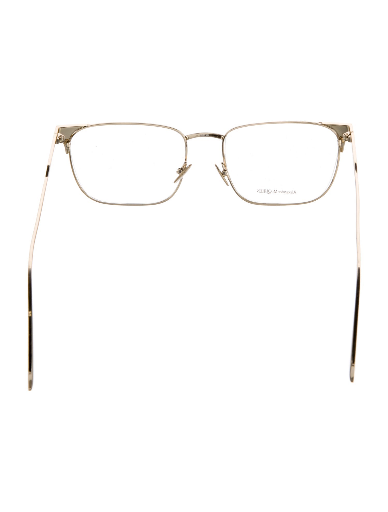 Alexander McQueen Square Eyeglasses