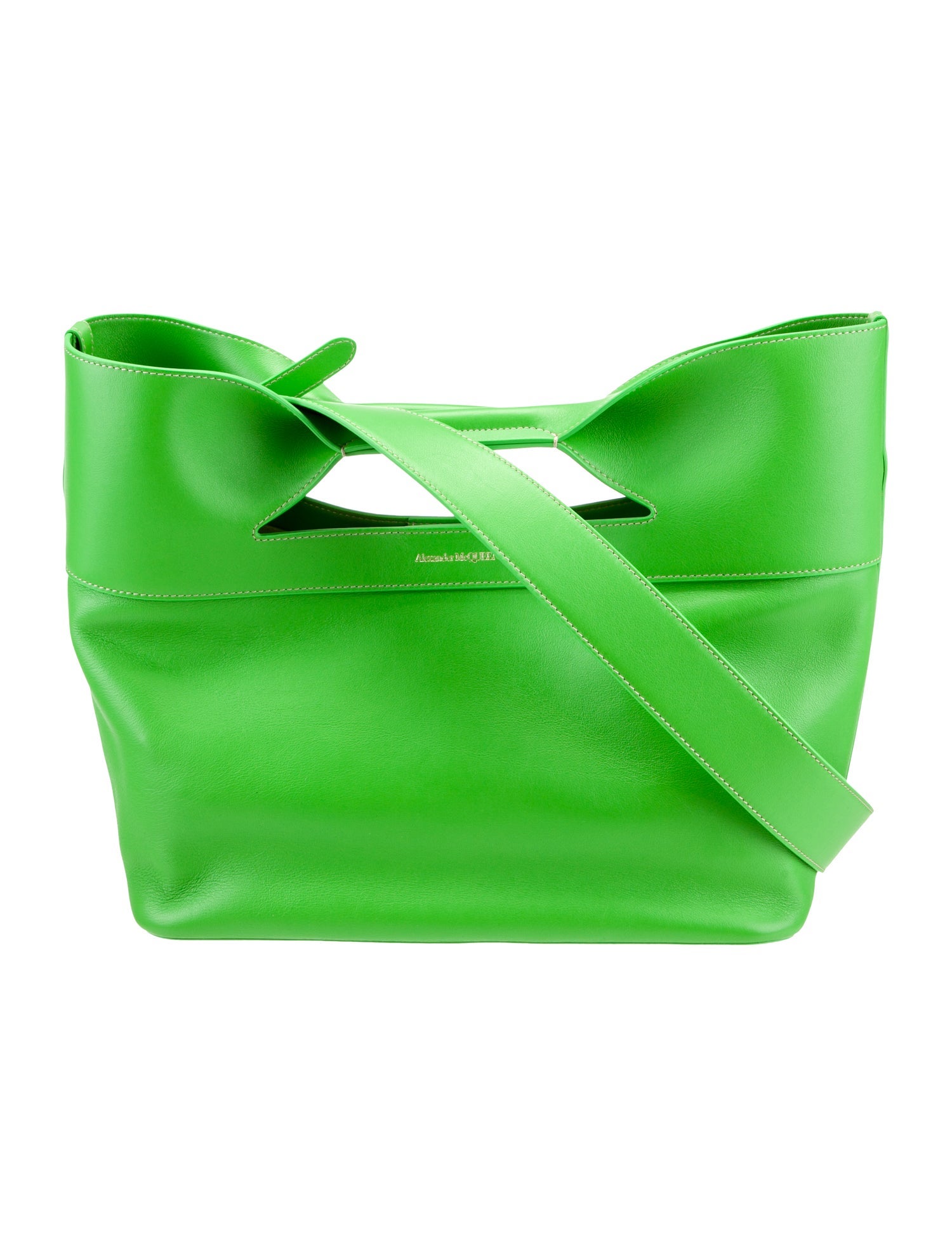 Alexander McQueen Vegan Leather Bucket Bag Large