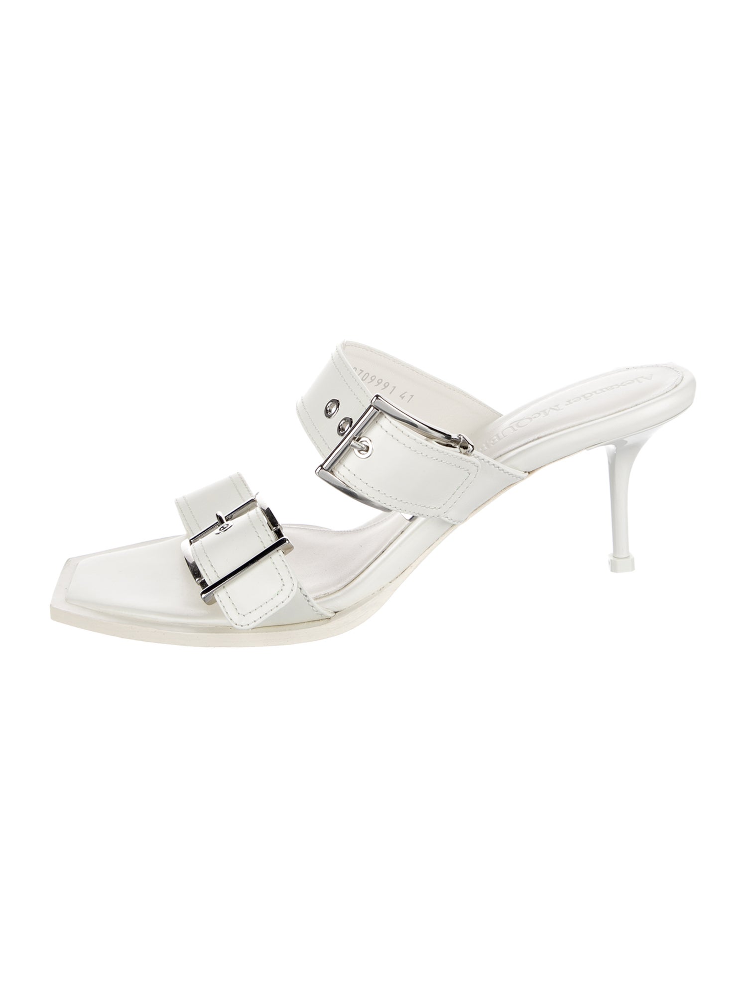 Alexander McQueen Leather Slides