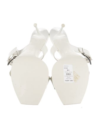 Alexander McQueen Leather Slides