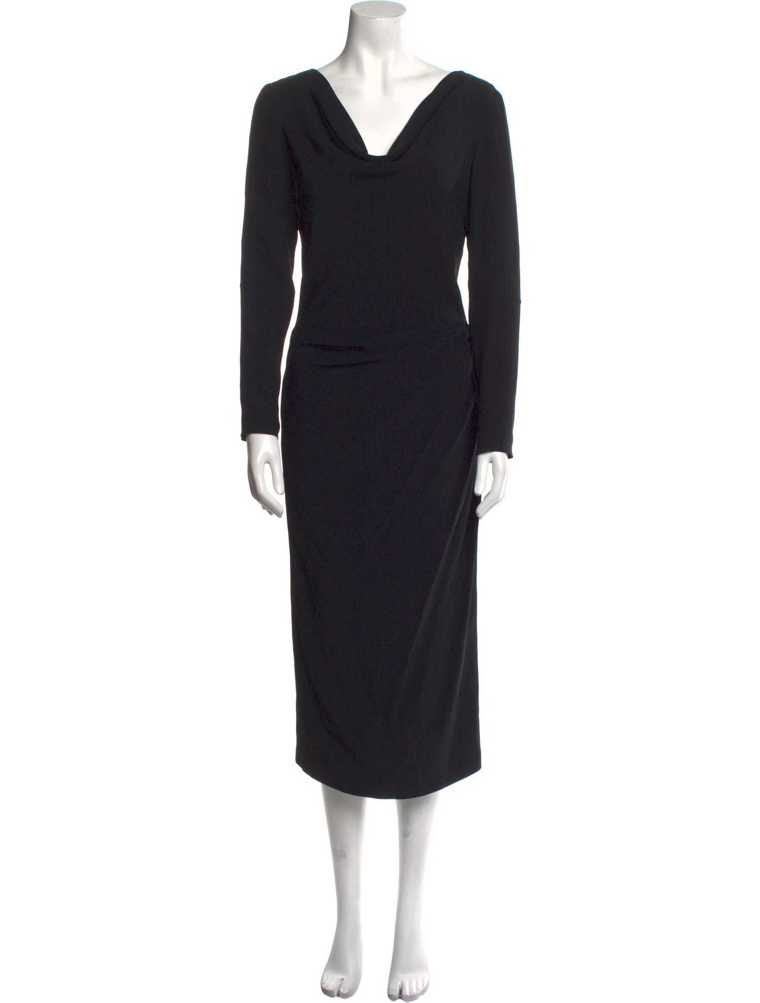 Alexander McQueen Virgin Wool Long Dress