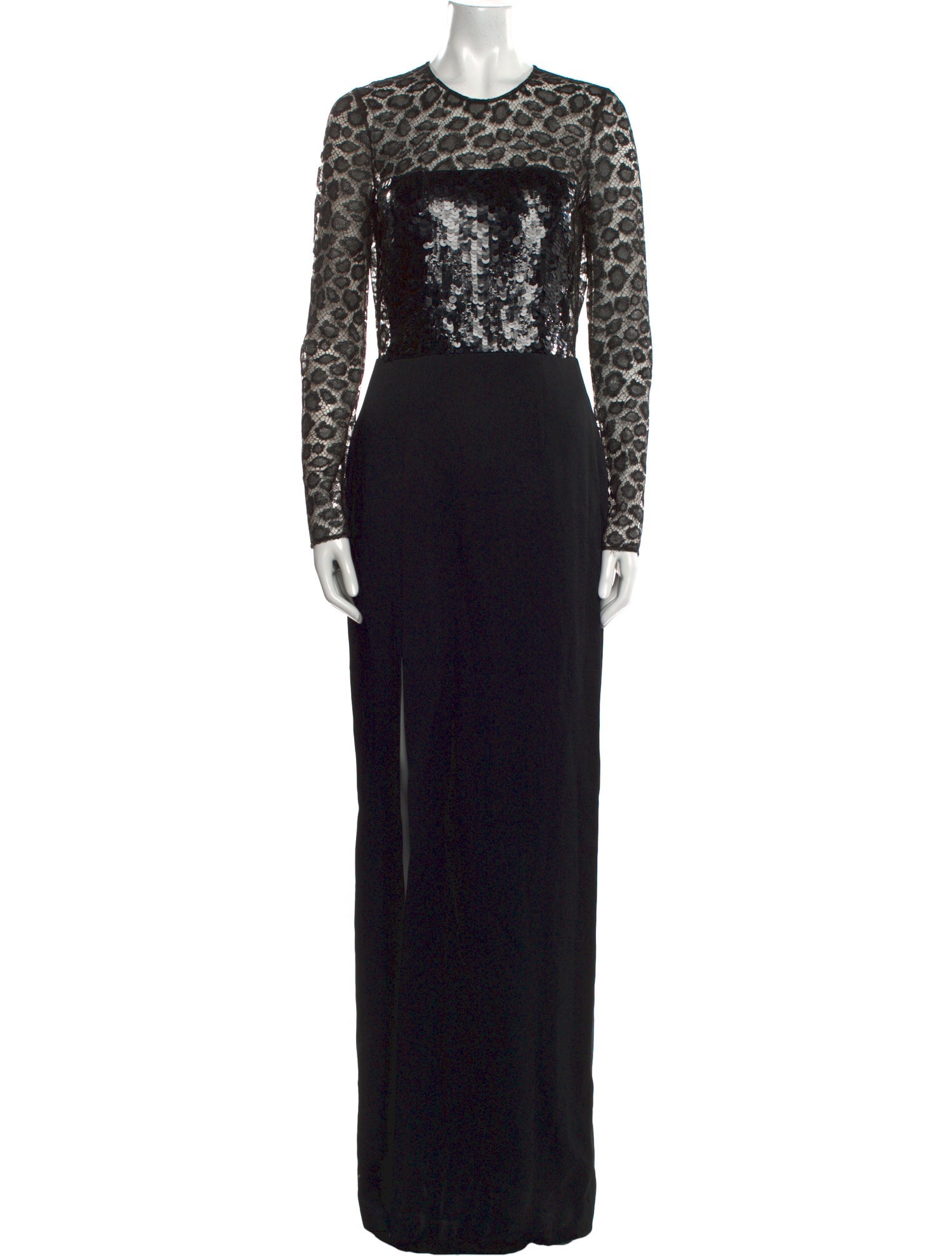 Alexander McQueen Lace Pattern Long Dress w/ Tags