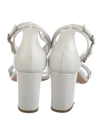 Alexander McQueen Skull Leather Sandals