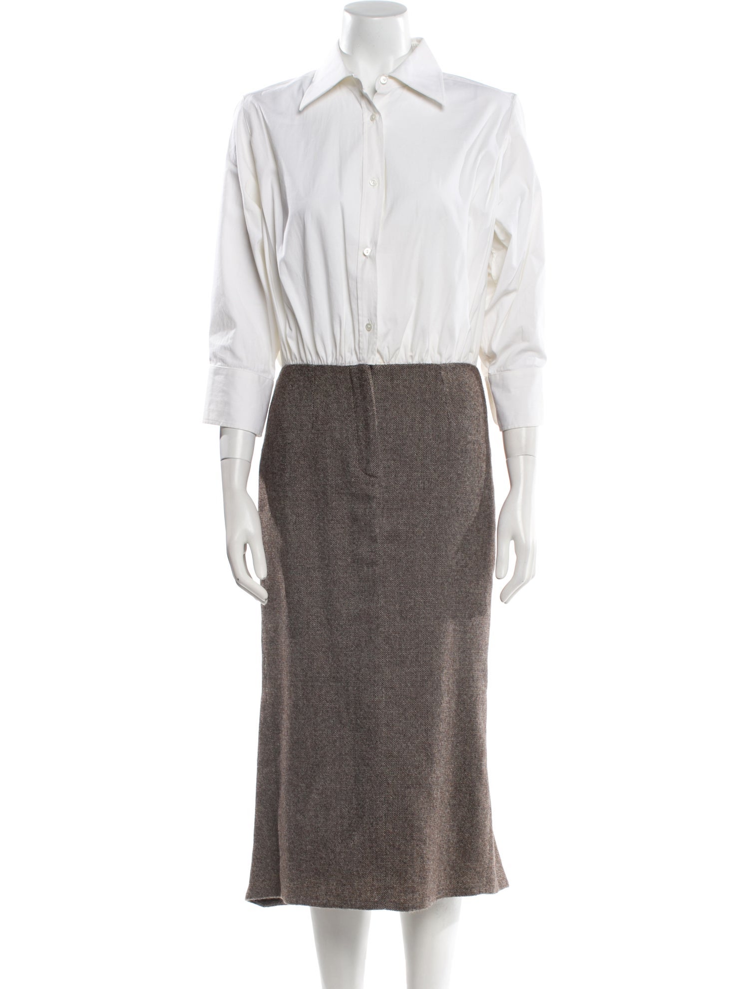 Alexander McQueen Vintage Midi Length Dress