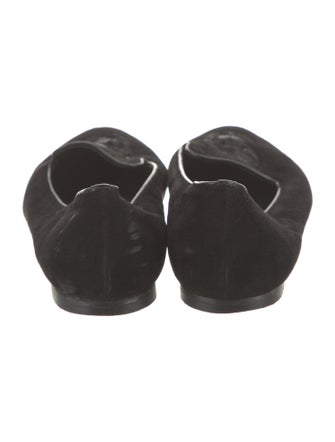 Alexander McQueen Skull Suede Loafers