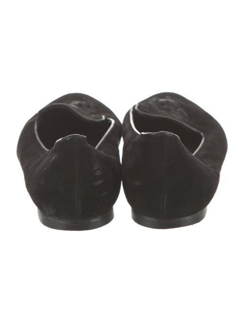 Alexander McQueen Skull Suede Loafers