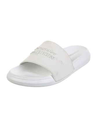 Alexander McQueen Rubber Slides