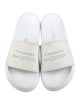 Alexander McQueen Rubber Slides