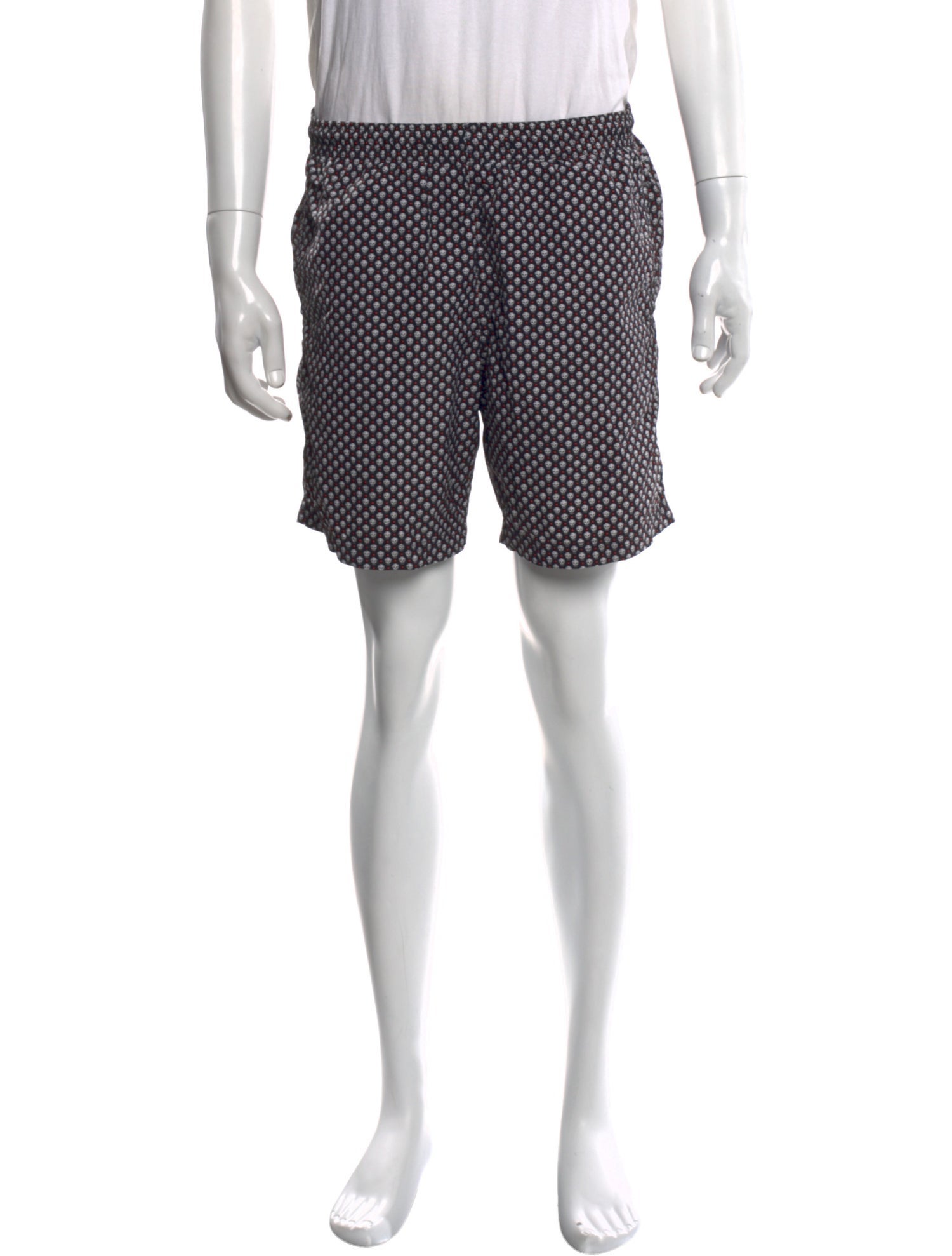 Alexander McQueen Skull Printed Swim Trunks