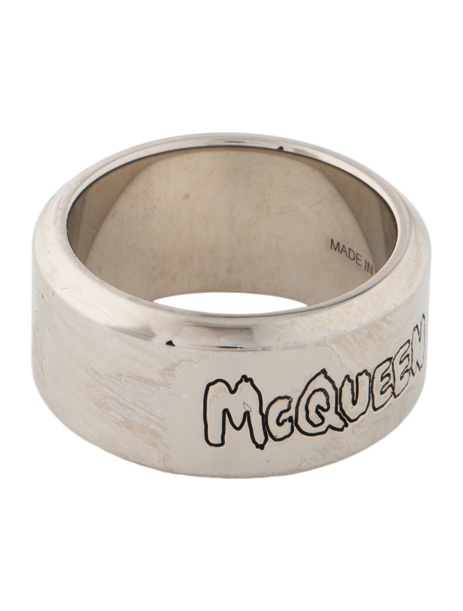 Alexander McQueen Graffiti Ring