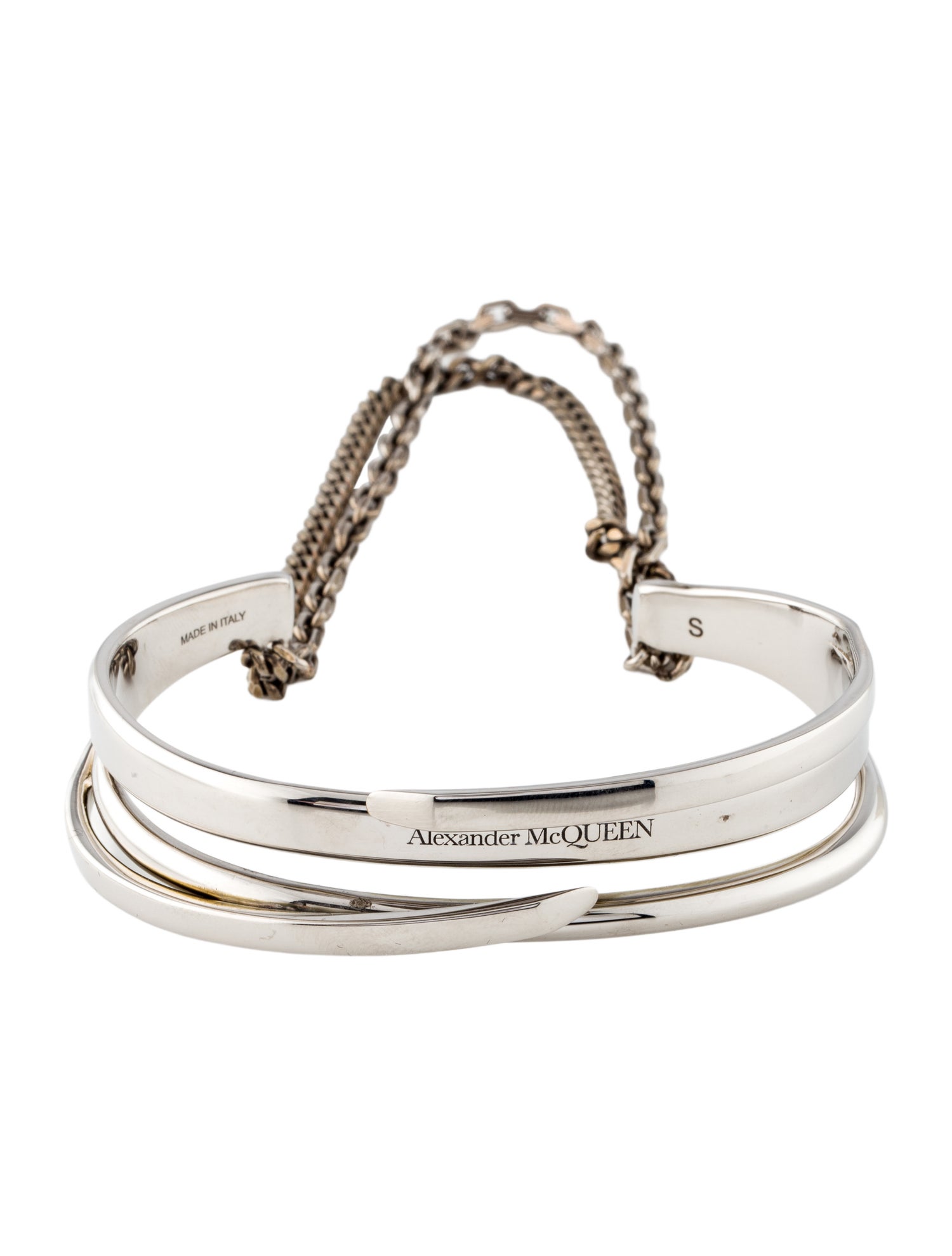 Alexander McQueen Accumulation Cuff Bracelet