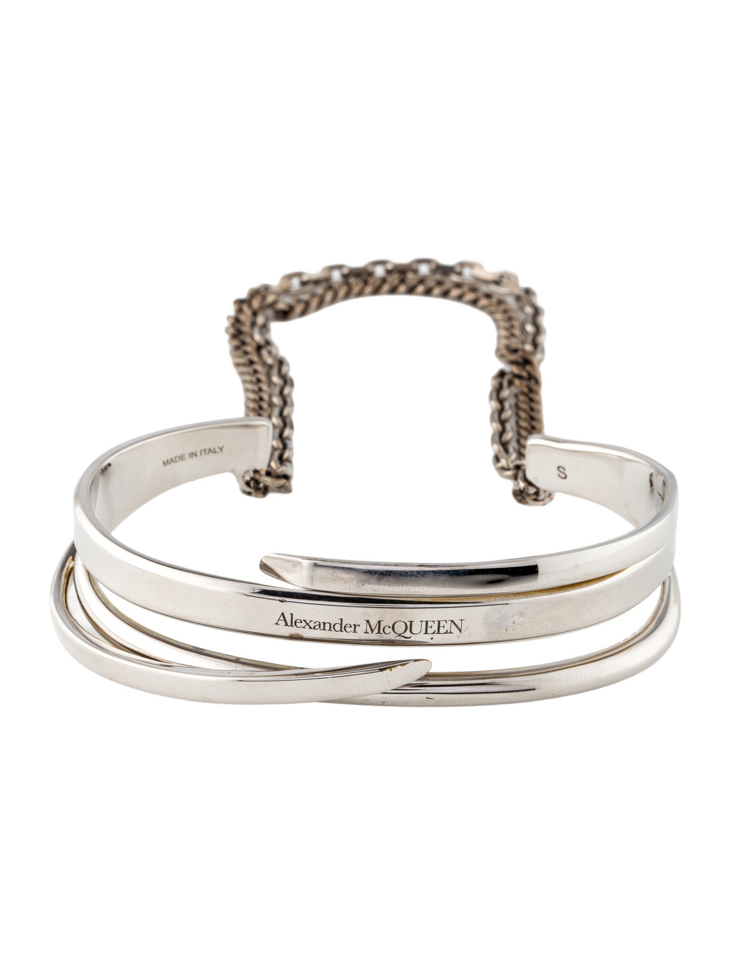 Alexander McQueen Accumulation Cuff Bracelet