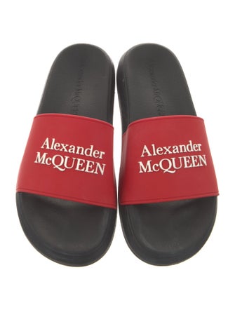 Alexander McQueen Rubber Slides