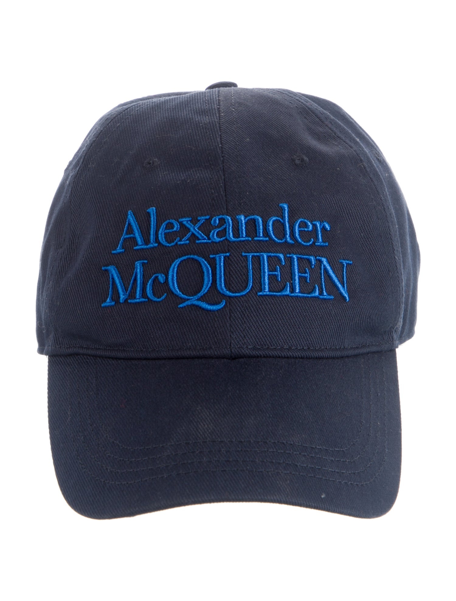 Alexander McQueen Canvas Baseball Cap