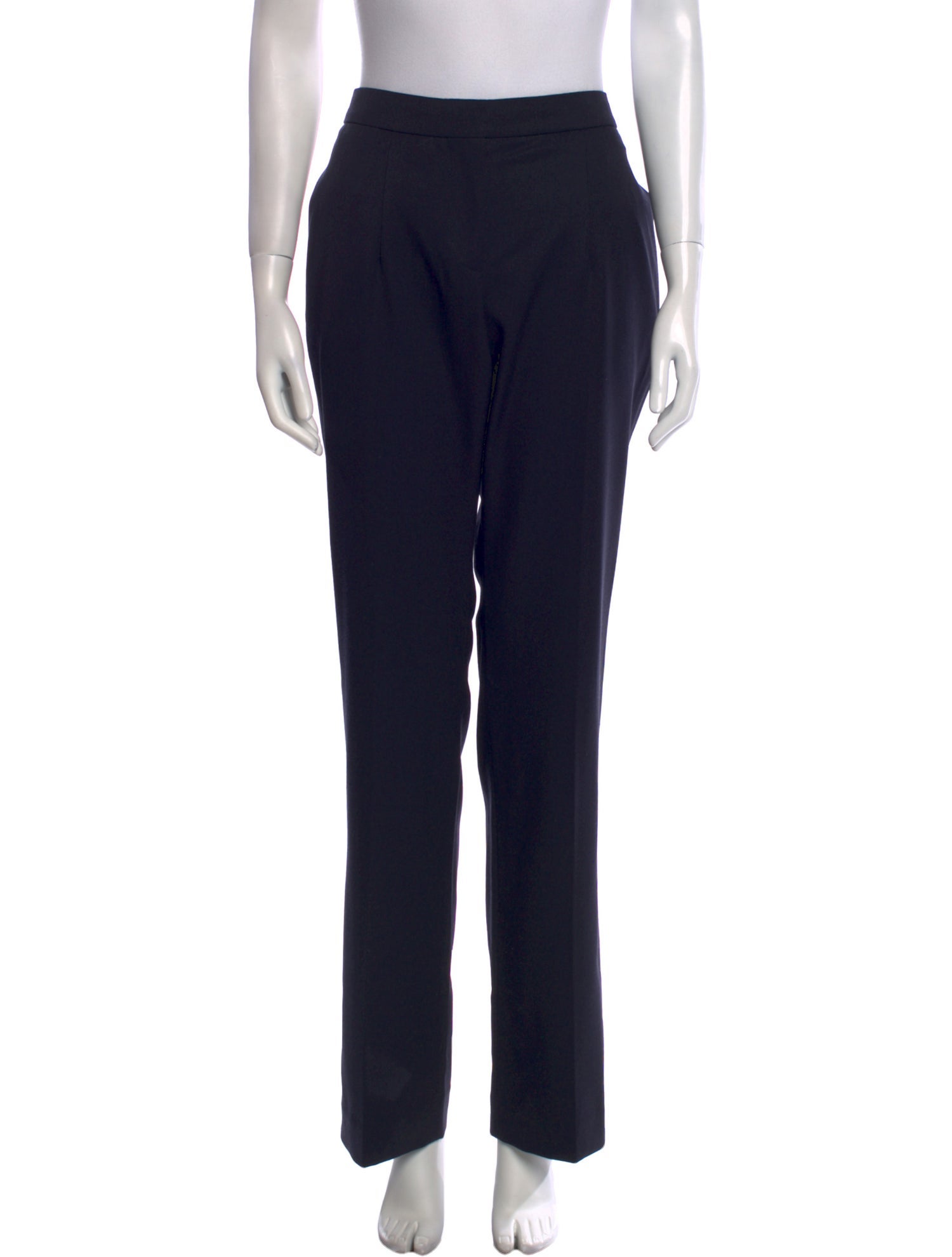 Alexander McQueen Virgin Wool Wide Leg Pants