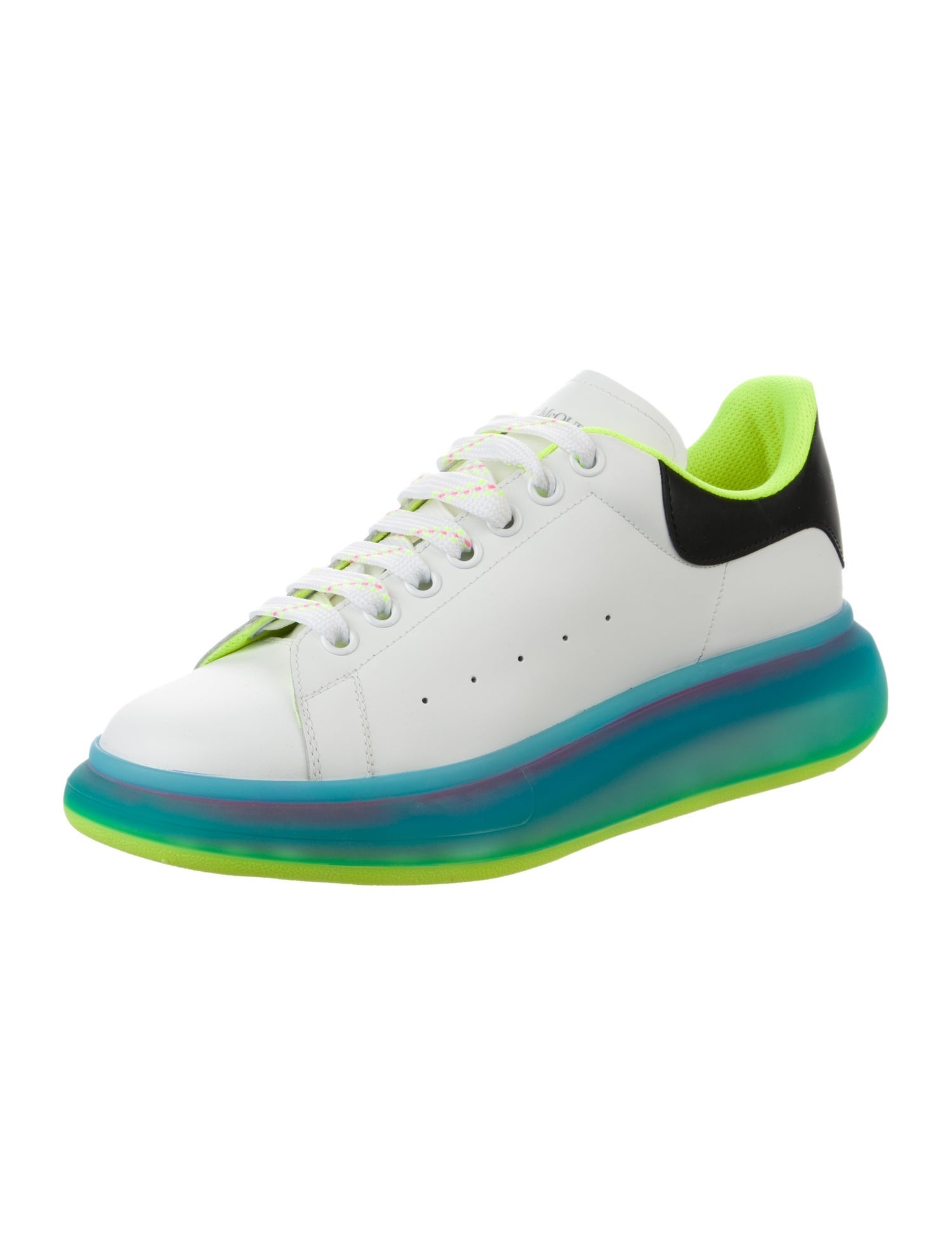 Alexander McQueen Leather Chunky Sneakers