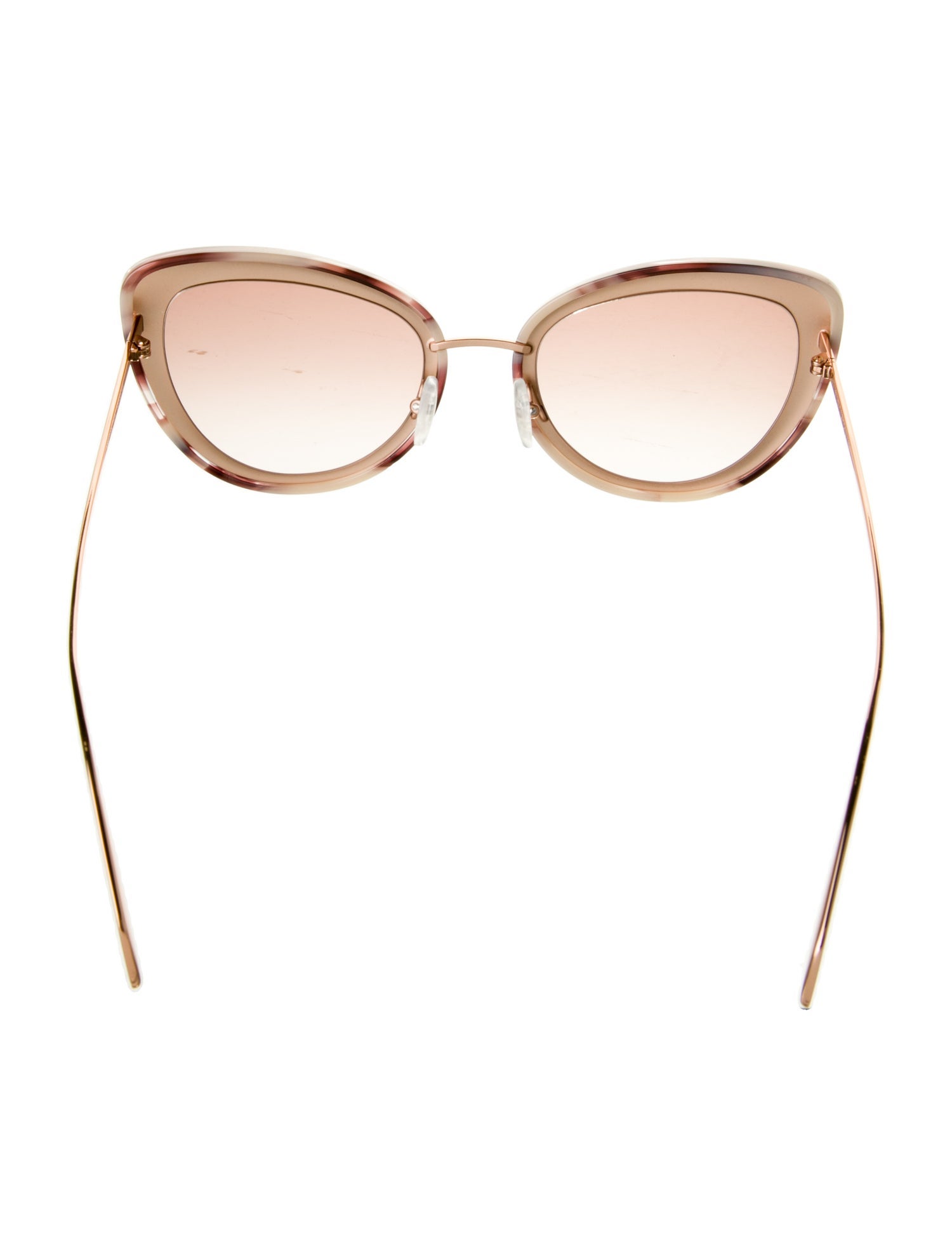 Alexander McQueen Cat-Eye Tinted Sunglasses