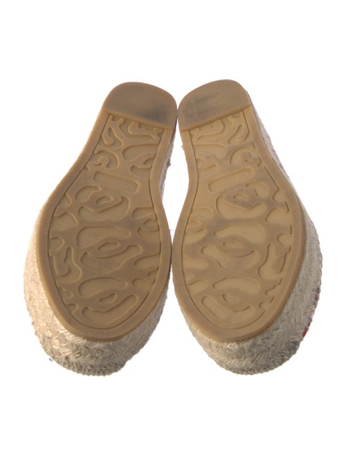 Alexander McQueen Canvas Floral Print Espadrilles