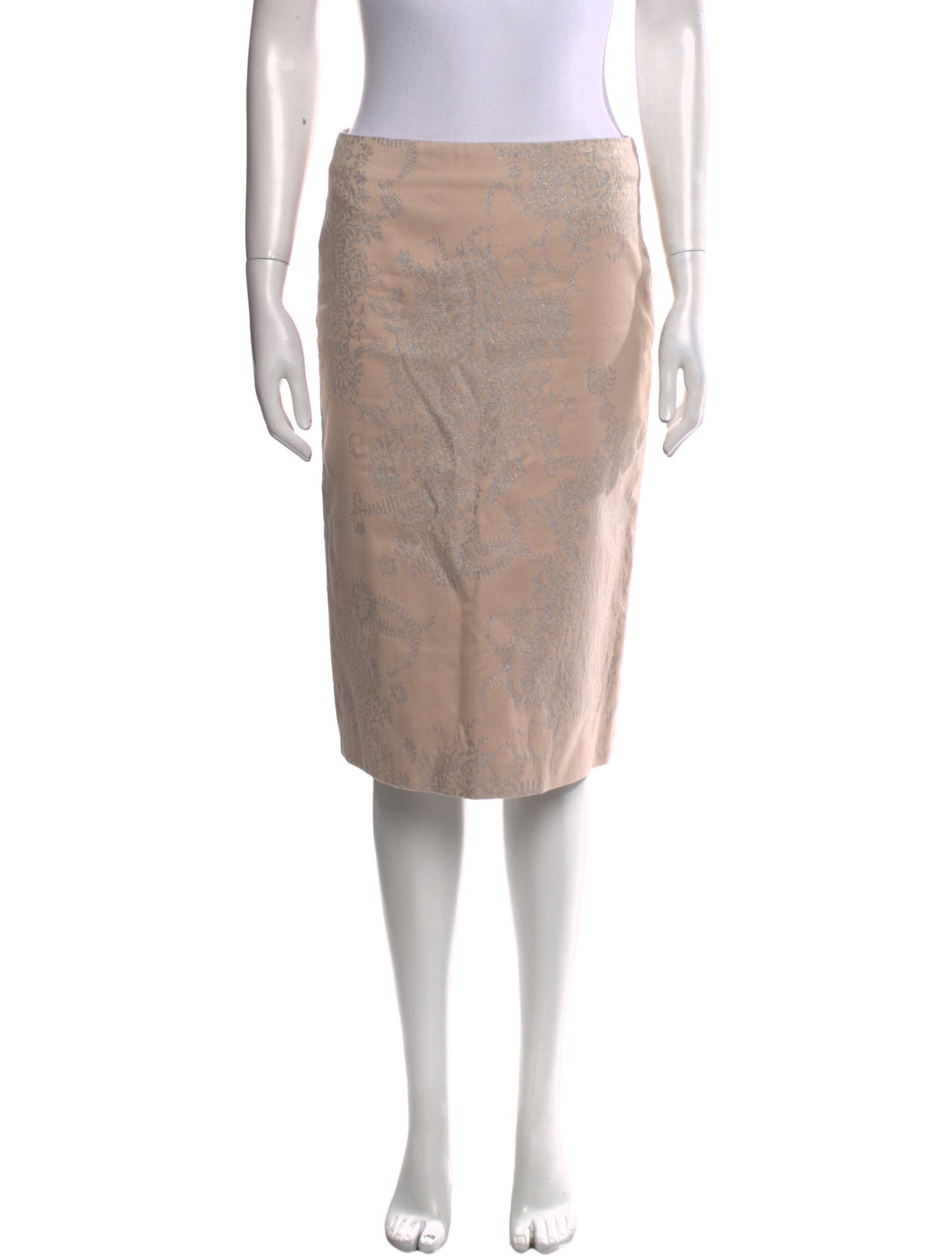 Alexander McQueen Vintage Knee-Length Skirt