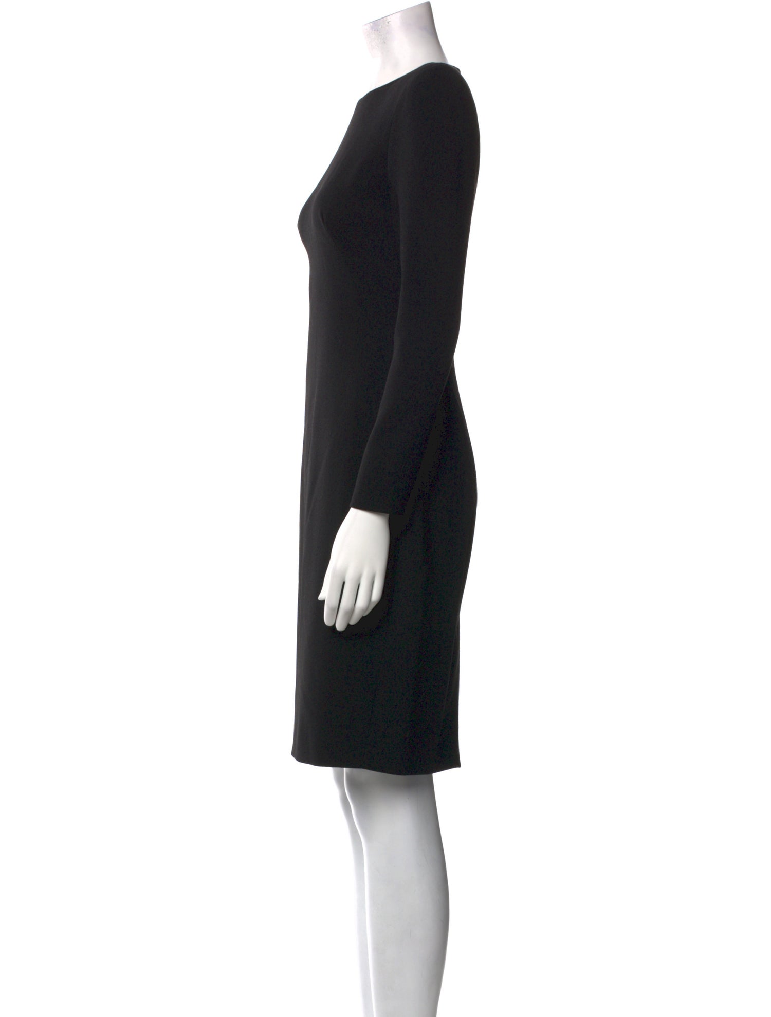 Alexander McQueen Virgin Wool Knee-Length Dress