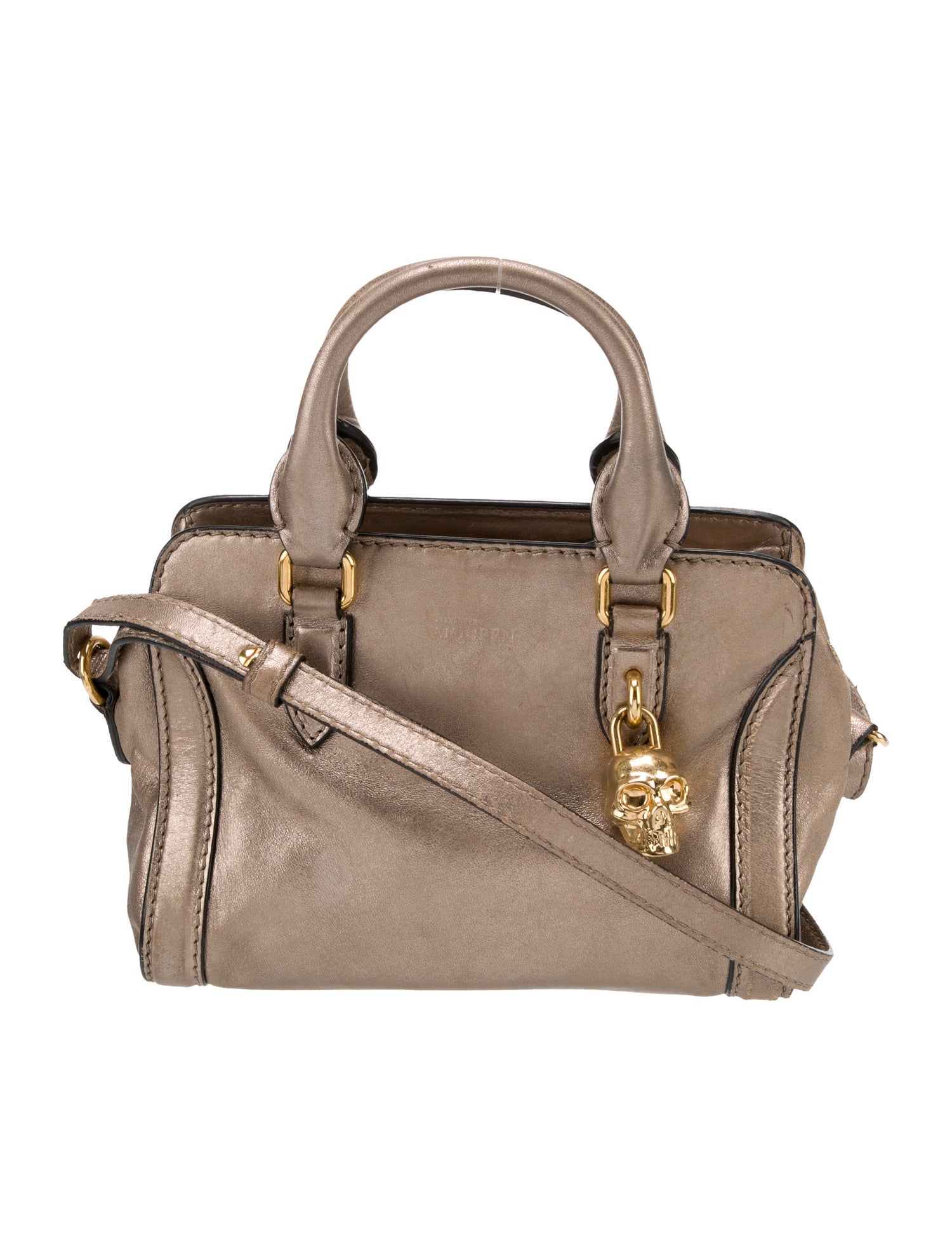 Alexander McQueen Skull Top Handle Bag