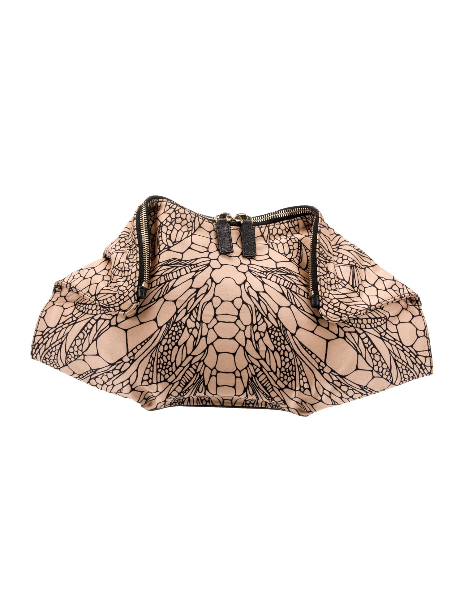 Alexander McQueen Satin Clutch