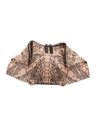 Alexander McQueen Satin Clutch