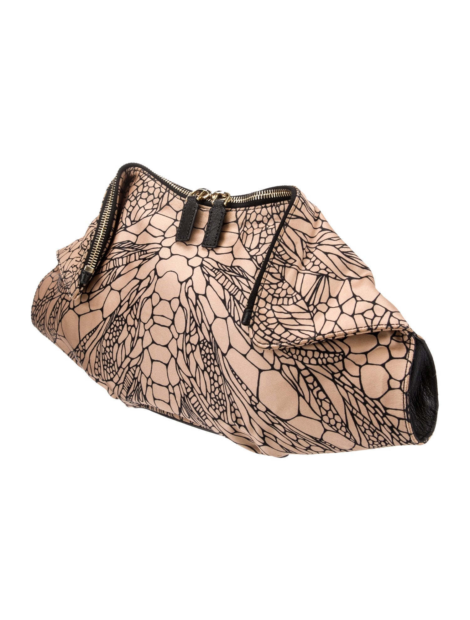 Alexander McQueen Satin Clutch