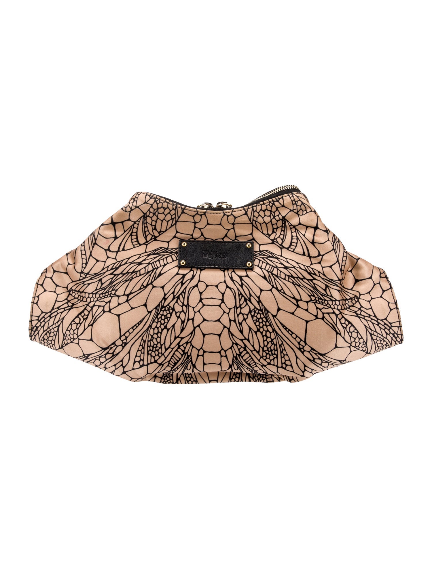 Alexander McQueen Satin Clutch