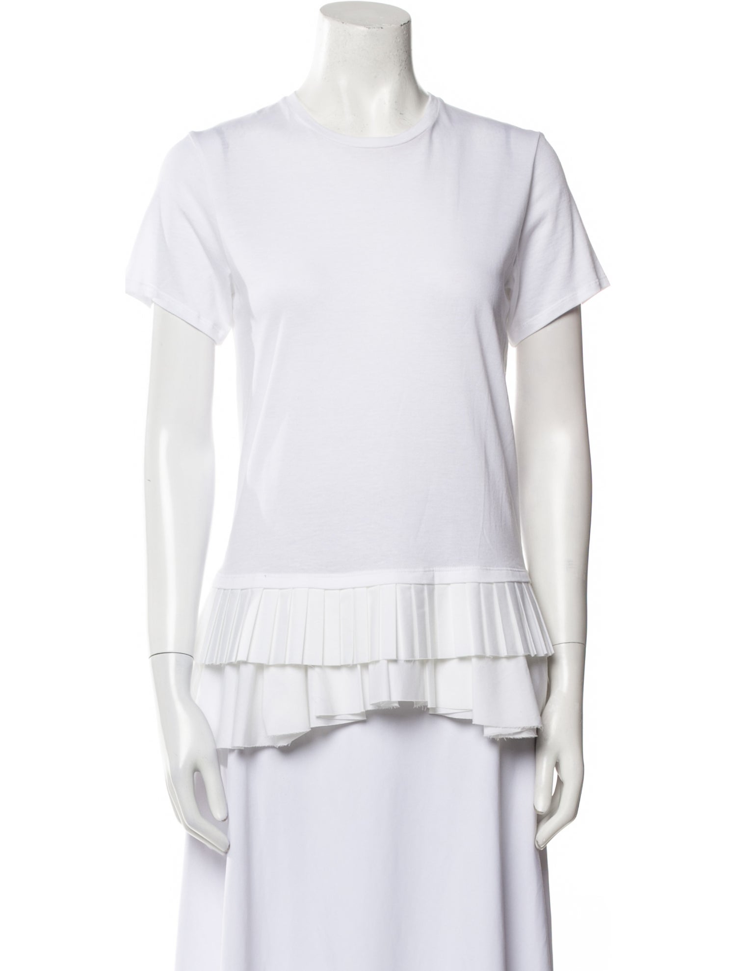 Alexander McQueen Crew Neck Short Sleeve T-Shirt