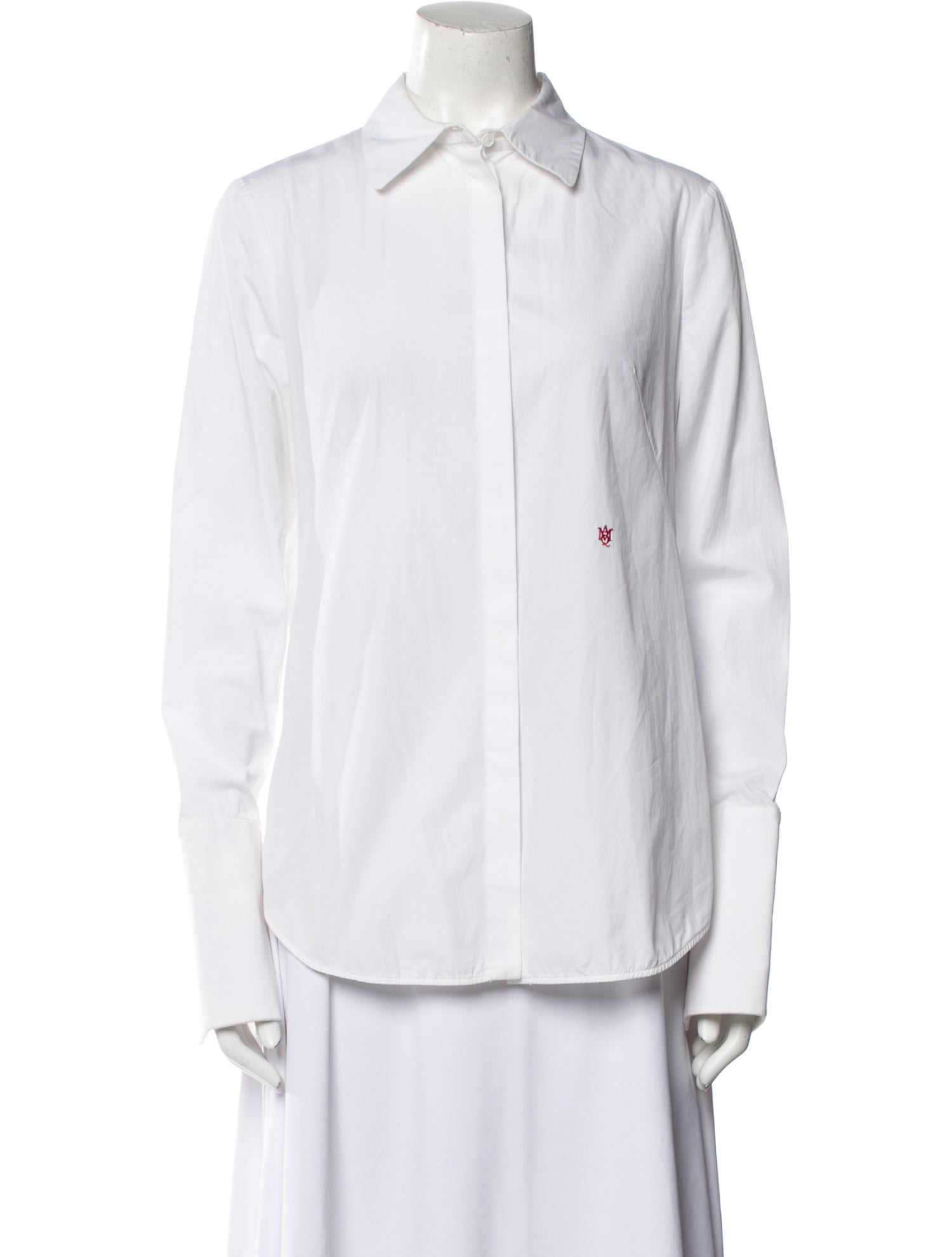 Alexander McQueen 2016 Long Sleeve Button-Up Top