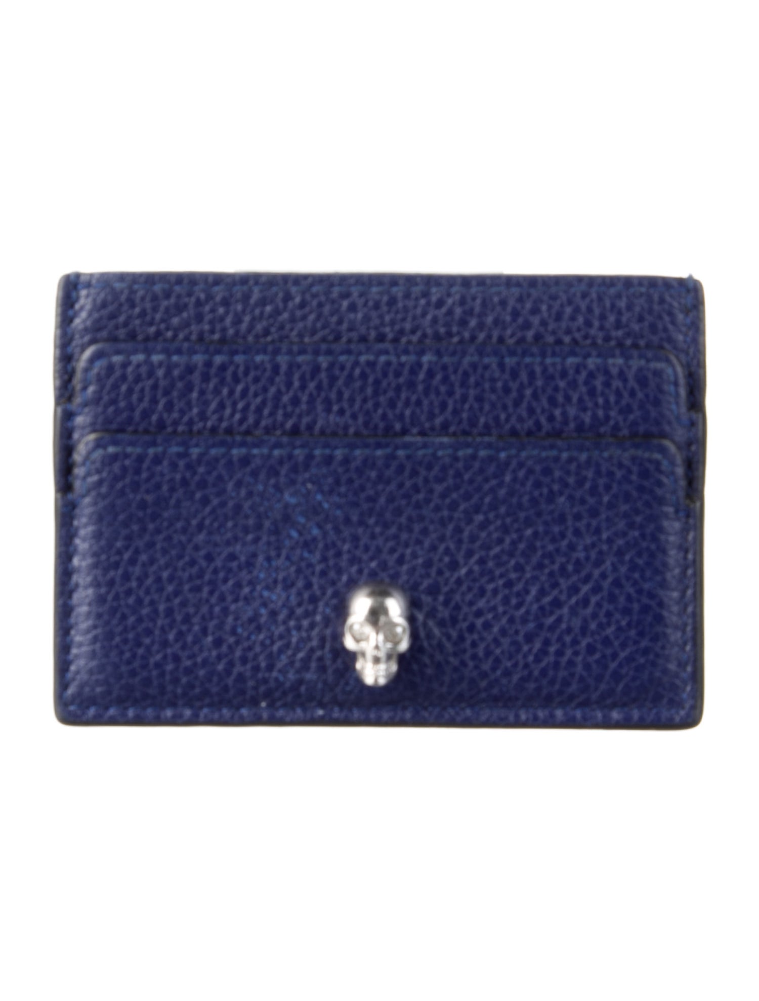 Alexander McQueen Skull Leather Card Holder