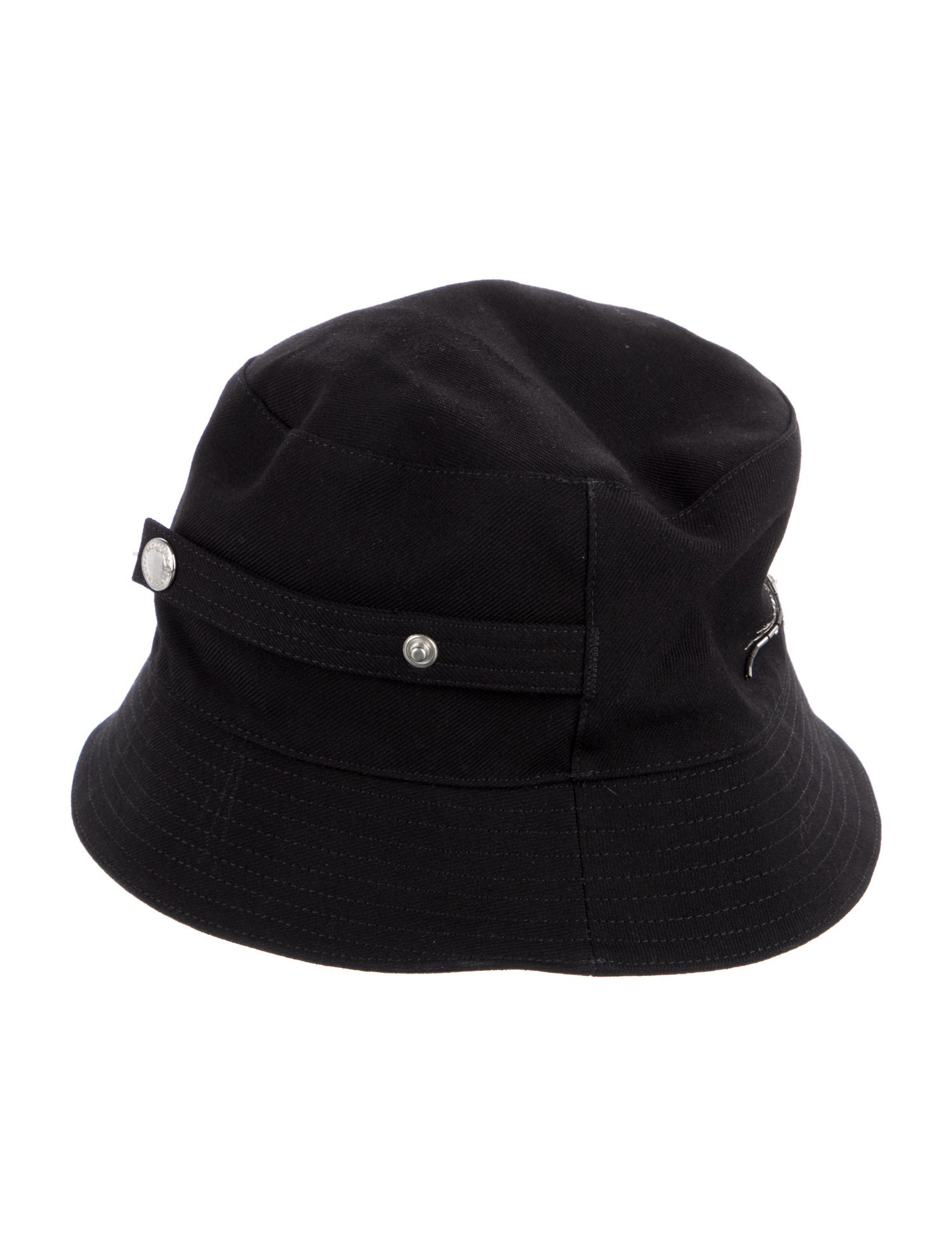 Alexander McQueen Black Bucket hat