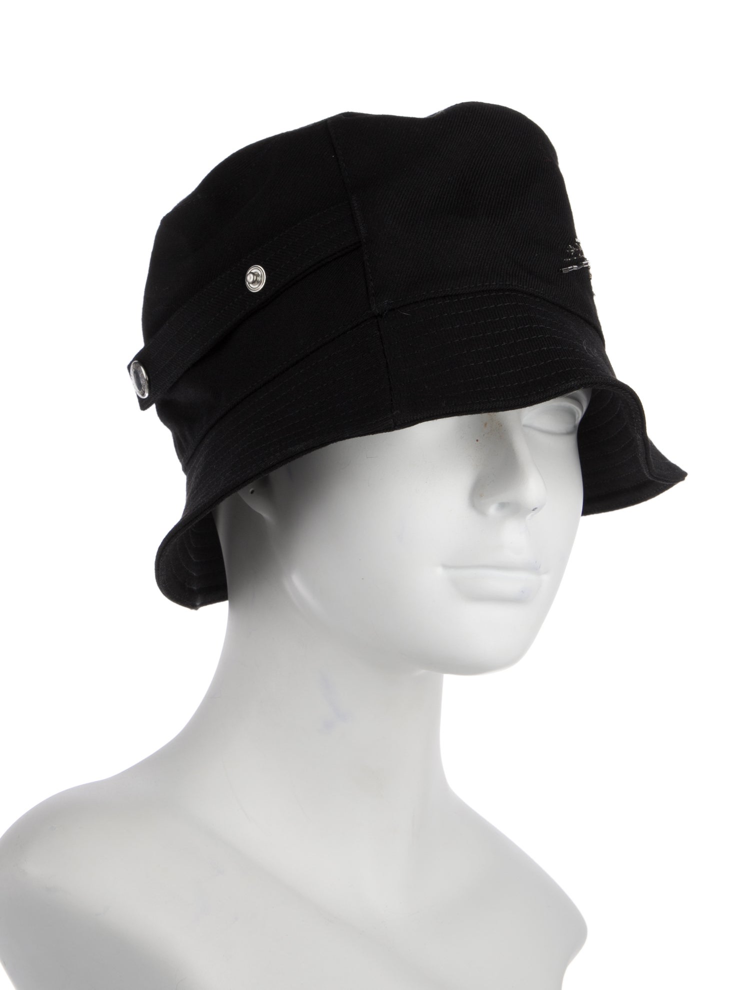 Alexander McQueen Black Bucket hat
