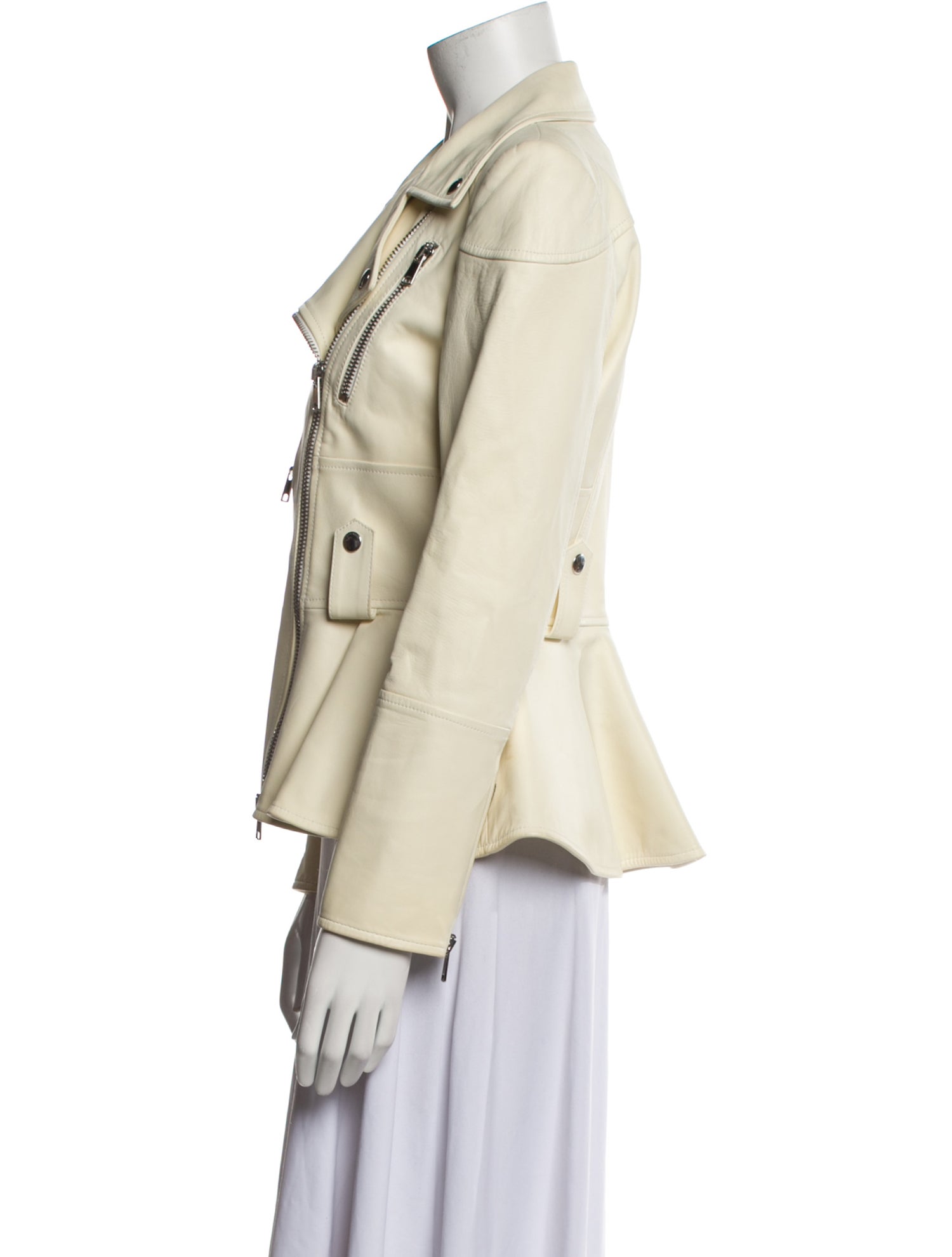 Alexander McQueen Leather Biker Jacket