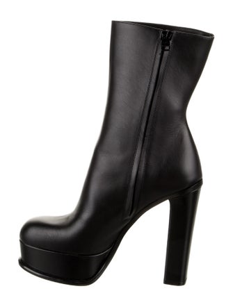Alexander McQueen Leather Boots