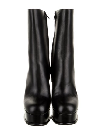 Alexander McQueen Leather Boots