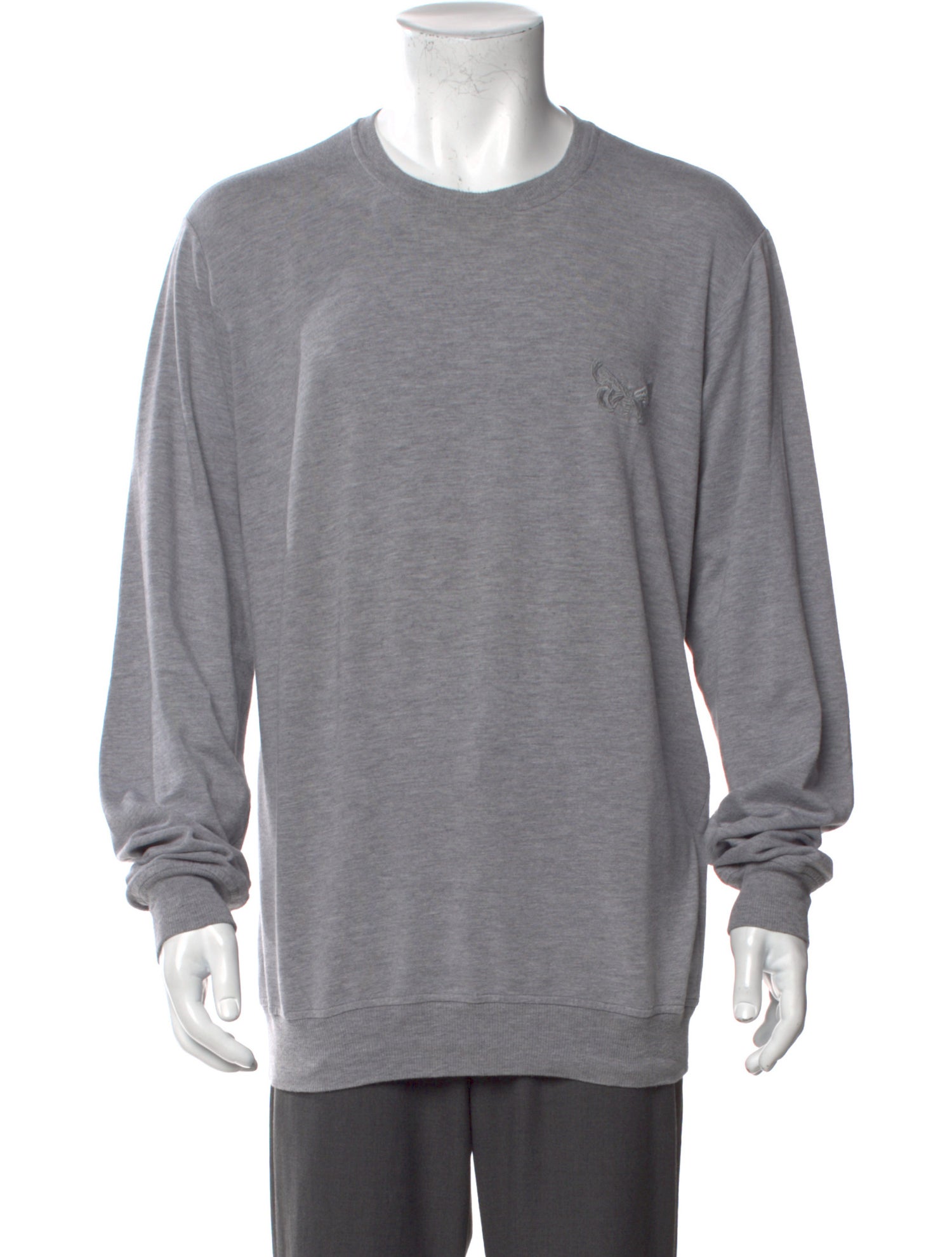 Alexander McQueen Skull Crew Neck Henley