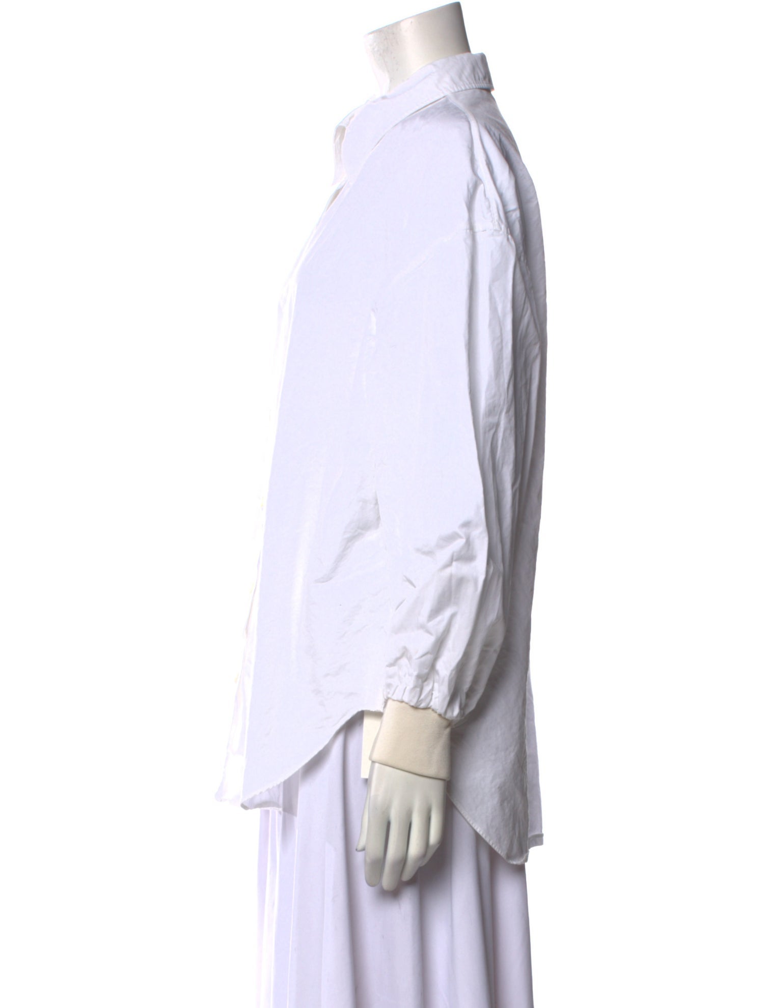 Alexander McQueen Long Sleeve Button-Up Top