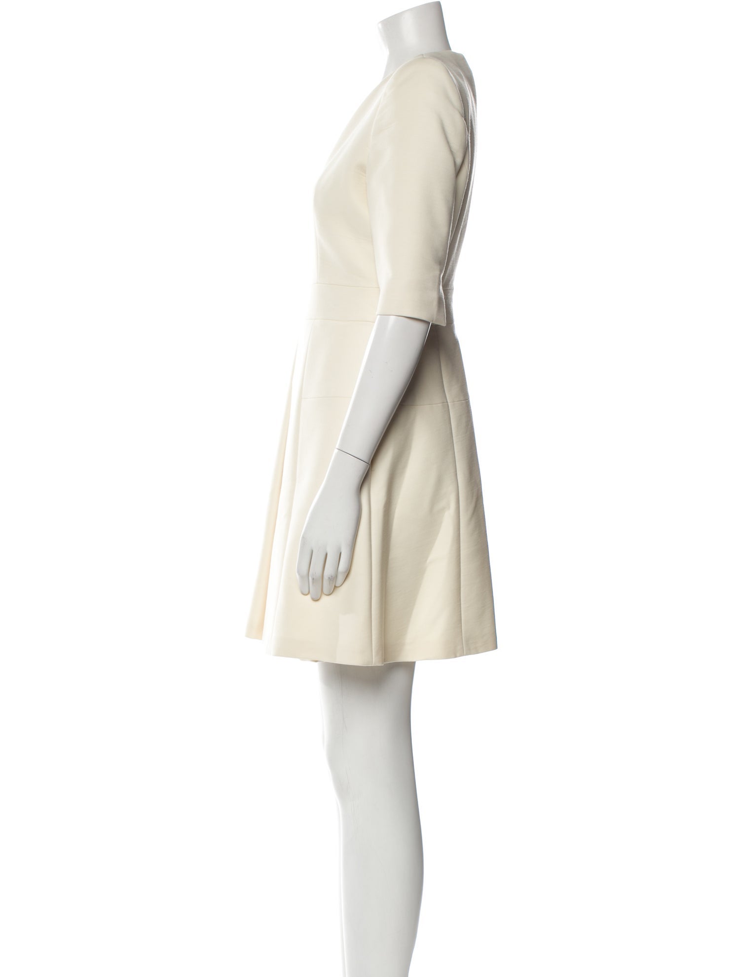 Alexander McQueen Wool Mini Dress