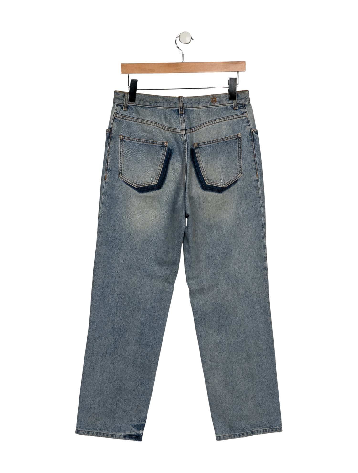 Alexander McQueen Mid-Rise Straight Leg Jeans