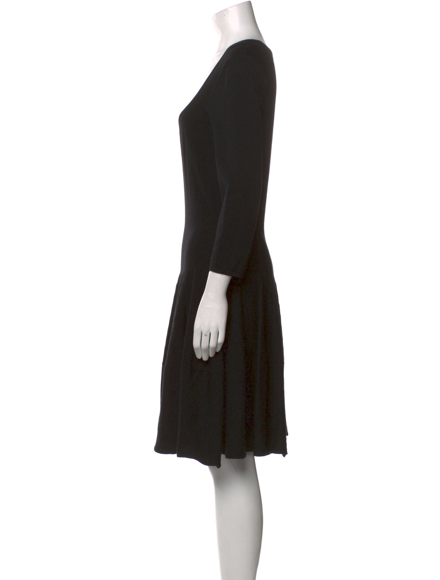 Alexander McQueen Wool Knee-Length Dress