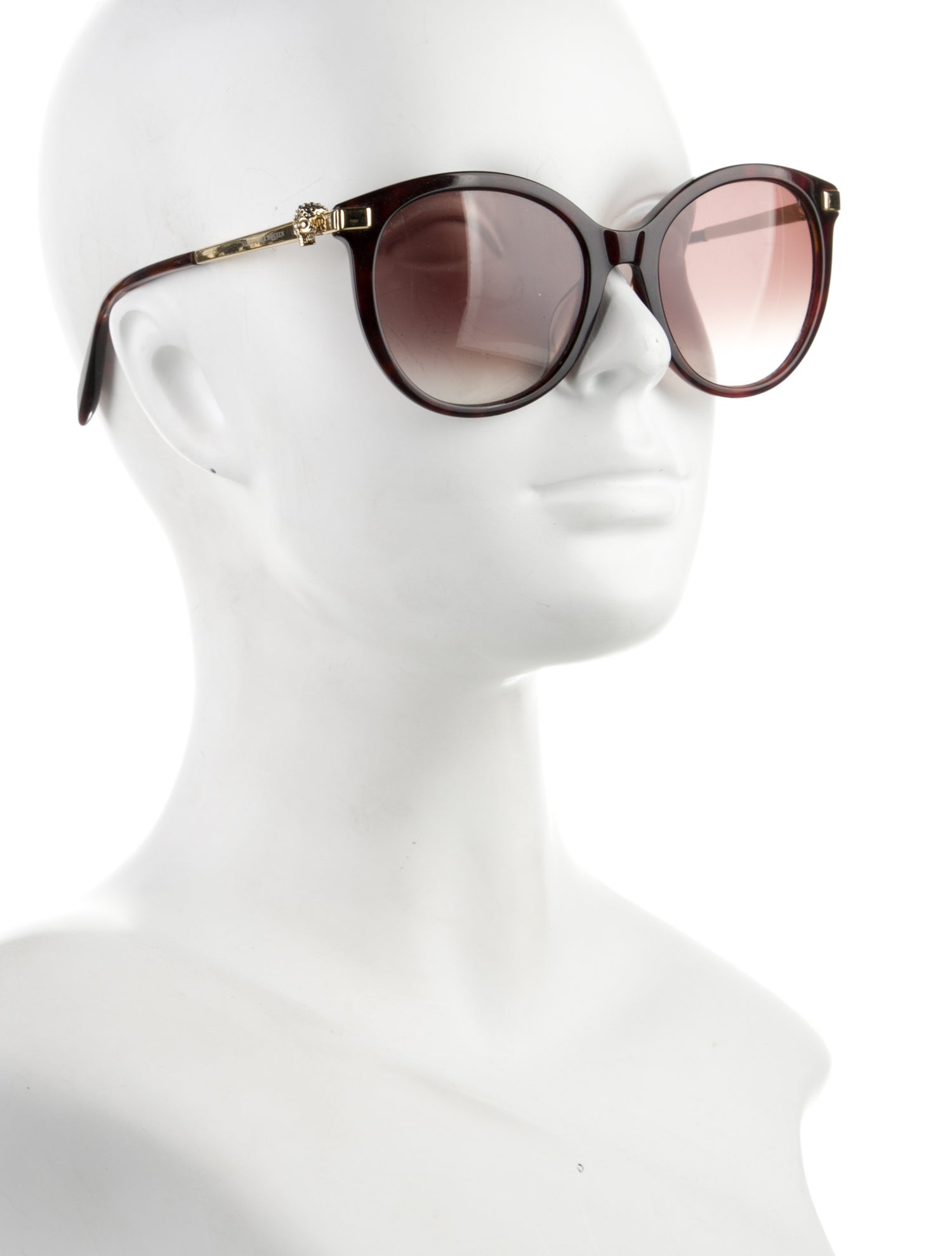 Alexander McQueen Cat-Eye Gradient Sunglasses